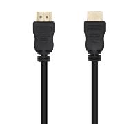 AISENS Cable HDMI V1.4 Alta Velocidad 14+1 CCS. A/M-A/M. Negro. 1.8 m