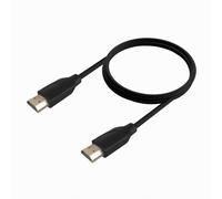 CABLE HDMI AISENS V2.0 PREMIUM 4K60HZ 18GBPS A/M-A/M 1.0M NEGRO