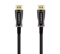 AISENS Cable HDMI V2.1 AOC Ultra Alta Velocidad / HEC 8k@60Hz 4k@120Hz 4:4:4 48Gbps, A/M-A/M, Negro, 70m