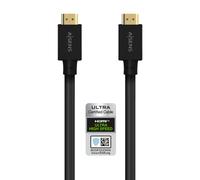 Aisens Cable Hdmi V2.1 Ultra Alta Velocidad/Hec 8k@60hz 48gbps - A/M-A/M - 5m - Negro
