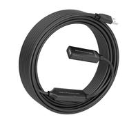 AISENS - Cable USB 2.0 Prolongador con Amplificador, Tipo A/M-A/H, Negro, 15m