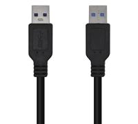 Aisens Cable USB 3.0 A105-0448 Tipo A/M-A/M 3 m Negro