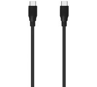 AISENS Cable USB 3.2 Gen2x2 20Gbps 8k@30Hz 5A 100w E-Marker, Tipo USB-C/M-USB-C/M, Negro, 0.6m