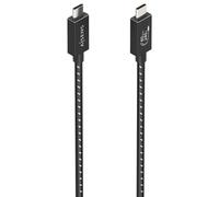 Aisens Cable USB4 Gen3x2 – 40 Gbps, 8K60Hz, 5A/48V 240W, E-MARK C/M-C/M 1,5 m