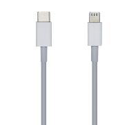 Cable USB 2.0 Tipo-C Lightning Aisens A102-0442/ Lightning Macho - USB Tipo-C Macho/ 480Mbps/ 1m/ Bl