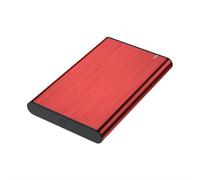AISENS - Caja Externa 2,5"" ASE-2525RED 9.5mm SATA a USB 3.0/USB3.1 Gen1, Rojo