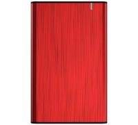 AISENS Caja Externa 2.5- ASE-2525RED 9.5mm SATA a USB 3.0/USB3.1 Gen1. Rojo