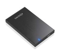 AISENS - Caja externa 2.5"" ASE-2527B 9.5mm SATA a USB 3.0/USB3.1 Gen1, Negro
