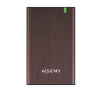 Aisens caja externa para disco duro de 2.5' usb 3.1 sin tornillos ase-2525bwn