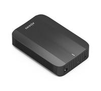 Aisens Caja externa para disco duro 3.5" ASE-3535B – USB-C USB 3.1 Gen1, aluminio negro, UASP, LED