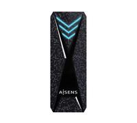 AISENS - ASM2-RGB013B - Carcasa Externa para M.2 RGB Gaming ASM2-RGB013B NVMe A USB3.2 GEN2, Negra