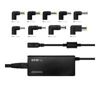 Aisens cargador 65 w automatico universal multitension para portatil c