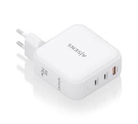 Aisens Cargador GaN ASCH-140W3P030-W 140W 2x USB-C PD3.1 QC4.0 1x USB-A QC3.0 Blanco