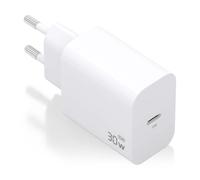 AISENS - Cargador GaN 30W, 1xUSB-C PD3.0, Blanco - A110-0940