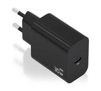 Aisens Cargador GaN A110-0941, 30W 1x USB-C PD3.0, Negro
