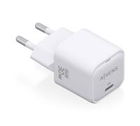 Aisens Cargador GaN 30W 1x USB-C PD3.0 QC4.0 Blanco