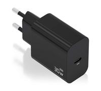 Aisens cargador gan 30w, 1xusb-c pd3.0, negro