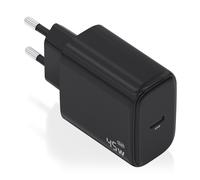 Cargador USB-C Aisens A110-0970 GaN 45W carga rápida inteligente negro
