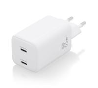 CARGADOR AISENS GAN 65W 2XUSB-C PD3.0 QC4.0 BLANCO