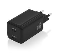 CARGADOR AISENS GAN 65W 2XUSB-C PD3.0 QC4.0 NEGRO