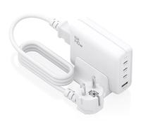 Cargador de Sobremesa AISENS ASCH-140W4P055-W GaN 140W, 3x USB-C PD3.1, 1x USB-A QC3.0, Blanco
