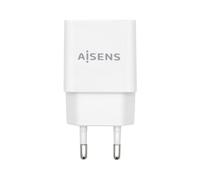 AISENS - Cargador USB 10W Alta Eficiencia, 5V/2A, Blanco - A110-0526