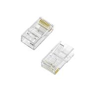 Aisens A139-0657 | Pack 100 Unidades Conectores RJ45 CAT6/CAT5e/CAT5 UTP 8P8C AWG24