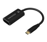 Aisens Conversor USB Tipo-C a DisplayPort A109-0690 – 27W, 1250Mbps, 15 cm, Negro
