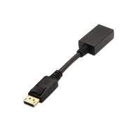 Aisens conversor DisplayPort macho a HDMI hembra negro 15 cm