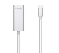 Aisens Adaptador USB Tipo-C a Ethernet RJ45 A109-0505 USB 3.1 Gen1 1000 Mbps 15 cm