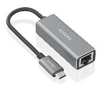 aisens conversor usb3 1 gen1 usb c a ethernet gigabit 10 100 1000 mbps gris 15cm