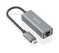AISENS Conversor USB3 1 Gen1 USB C a ethernet Gigabit 10 100 1000 Mbps Gris 15cm A109-0898