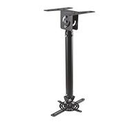 AISENS CP02TSRE-051 - Soporte de Techo para proyector, Color Negro