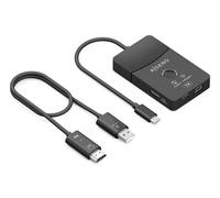 AISENS Docking USB C a HDMI 1080P 60Hz Inal mbrico 30M 1xHDMI 4K60HZ Cable 2xUSB C 1xUSB A 1xUSB C PD 100W Negro