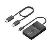 AISENS - Docking USB-C a HDMI 1080P@60Hz (Inalámbrico) 30M, 1xHDMI 4K60HZ (Cable) 2xUSB-C 1xUSB-A 1xUSB-C PD 100W, Negro
