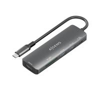 Docking USB Tipo-C Aisens ASUC-5P011-GR/ 1xHDMI/ 2xUSB/ 1xUSB Tipo-C PD/ 1xLector Tarjetas/ Gris