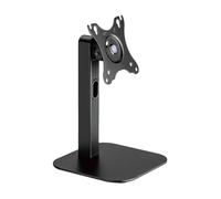 AISENS - DT24TSR-371 - Soporte DE Mesa Eco Giratorio E INCLINABLE para Monitor/POS 2.5KG DE 10-24, Negro