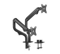 Aisens DT32TSR-141 Soporte Contrapeso Eco 2 Brazos para Monitores/TV 17"-32" VESA 100x100 Máx. 8Kg