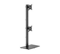 Aisens soporte de mesa con peana eco giratorio e inclinable para 2 mon