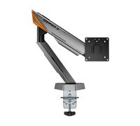 Soporte de Mesa Gaming para Monitor Aisens DT49TSRRGB-347/ Giratorio/ Inclinable/ hasta 16kg/ con Iluminación RGB