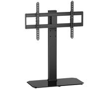 AISENS - DT86TS-291 - Soporte de Mesa Eco Giratorio e Inclinable para Monitor/TV 60Kg de 43-86, Negro