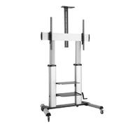 Aisens FT100TE-125 Soporte de Pie Inclinable con Ruedas y Manivela para TV 60"-100" VESA 1000x600 Max 100kg