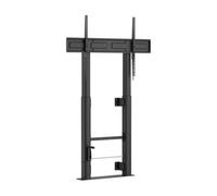 Soporte de suelo giratorio/ inclinable/ nivelable aisens fwf100e-351 para tv de 60-100'/ hasta 120kg
