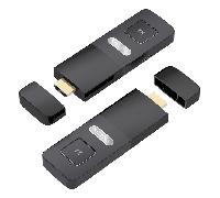 Aisens Adaptador inalámbrico HDMI ASWL-H2K30M001-BK 1080p 30 m Negro