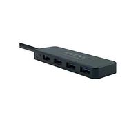 Aisens hub usb 3.0 - tipo a macho a 4xtipo a hembra - 30cm - negro