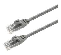 Aisens Cable de red Ethernet A145-0325 Cat6A U/UTP RJ45 LSZH cobre OFC AWG24 0,5 m Gris