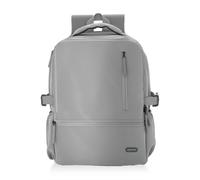 Mochila Aisens ASBG-BP087-GR para Portátiles hasta 15.6'/ Impermeable/ Gris