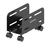 AISENS MPC06-207 Soporte de Suelo con Ruedas para CPU, Metálico, Color Negro