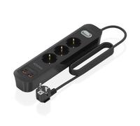 Regleta Aisens ASPS-2A2C11-BK 3 Tomas 2 USB-A 2 USB-C con Protección e Interruptor