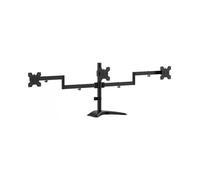 Soporte de Sobremesa para 3 Monitores Aisens DT27TSR-287/ Giratorio/ Inclinable/ hasta 10kg